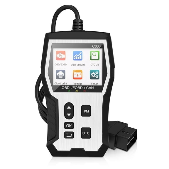 Tidymend OBD2 Scanner Diagnostic Tool, Code Reader for Cars and Trucks with Cloud Printed, Check Engine Car Code Reader for All Post-1996