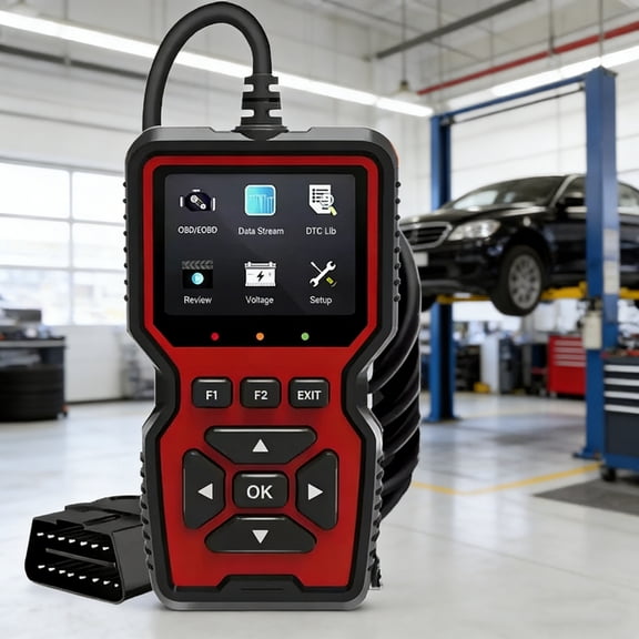 OBD2 Scanner Diagnostic Tool - Professional Code Reader with 35,901 DTC Library, Compatible with 98% Vehicles, Data Printing & Lifetime Free Upgrade