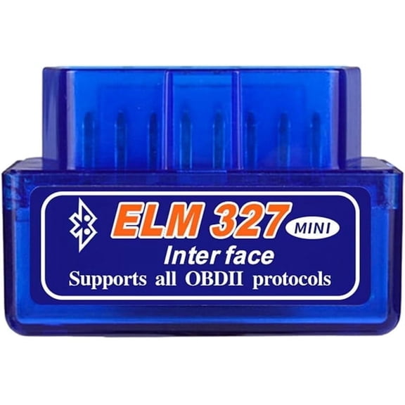 Mini ELM327 OBDII Car Diagnostic Scan, Car Professional Bluetooth Scan Tool, Supports Torque Pro App, Code Reader for Android Windows