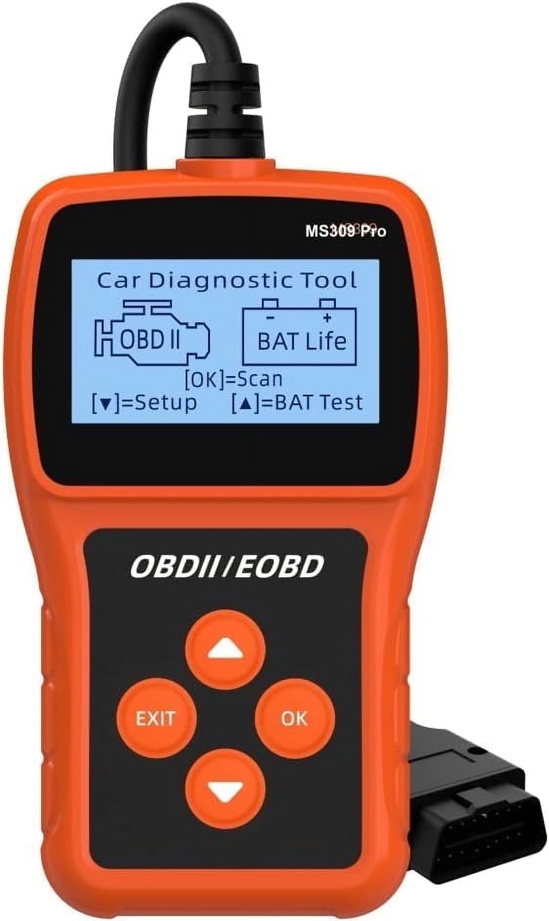 PARANNIC MS309PRO Automotive Diagnostic Tool with OBD2 Scanner ...