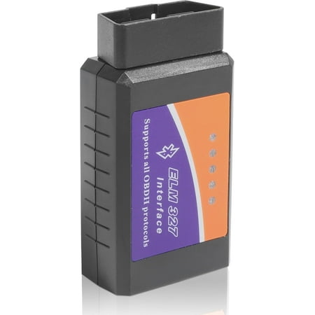 ELM327 OBD2 Car Diagnostic Scanner, Professional Automotive Bluetooth Scan Tool and Code Reader, Universal Vehicle Interface Adapter Diagnostic Tool Scanner