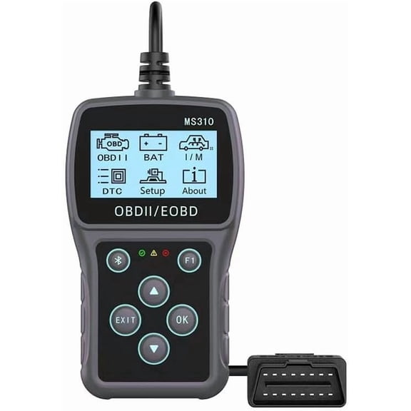 OBD2 Scanner Diagnostic Tool with  Tester: Check Engine Code Reader - Plug & Play with Live Data and Trip Analysis, Scan Tool for  OBDII Protocol  Since 1996