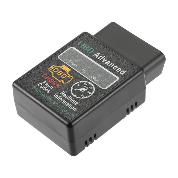 OBD2 Scanner Engine Code Reader V1.5 Bluetooth Diagnostic Tool Erase Check Engine Light 16 Pins Black