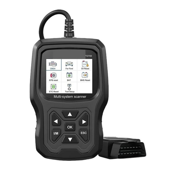 OBD2 Scanner Full System Code Reader OBD 2 With Engine ABS SRS EPB/Throttle Oil Reset Car Diagnostic Tool ,Accuracy