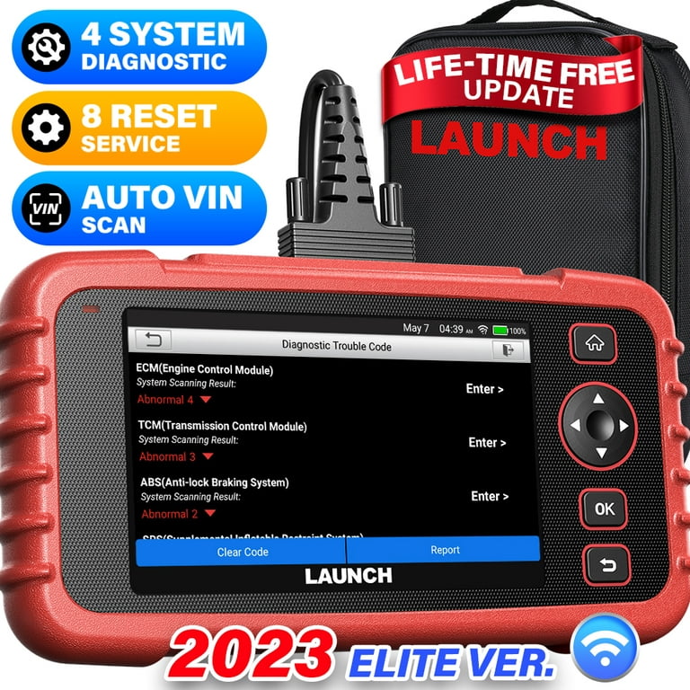 LAUNCH CRP123X Car OBD2 Scanner Code Reader Check Engine ABS SRS Diagnostic  Tool