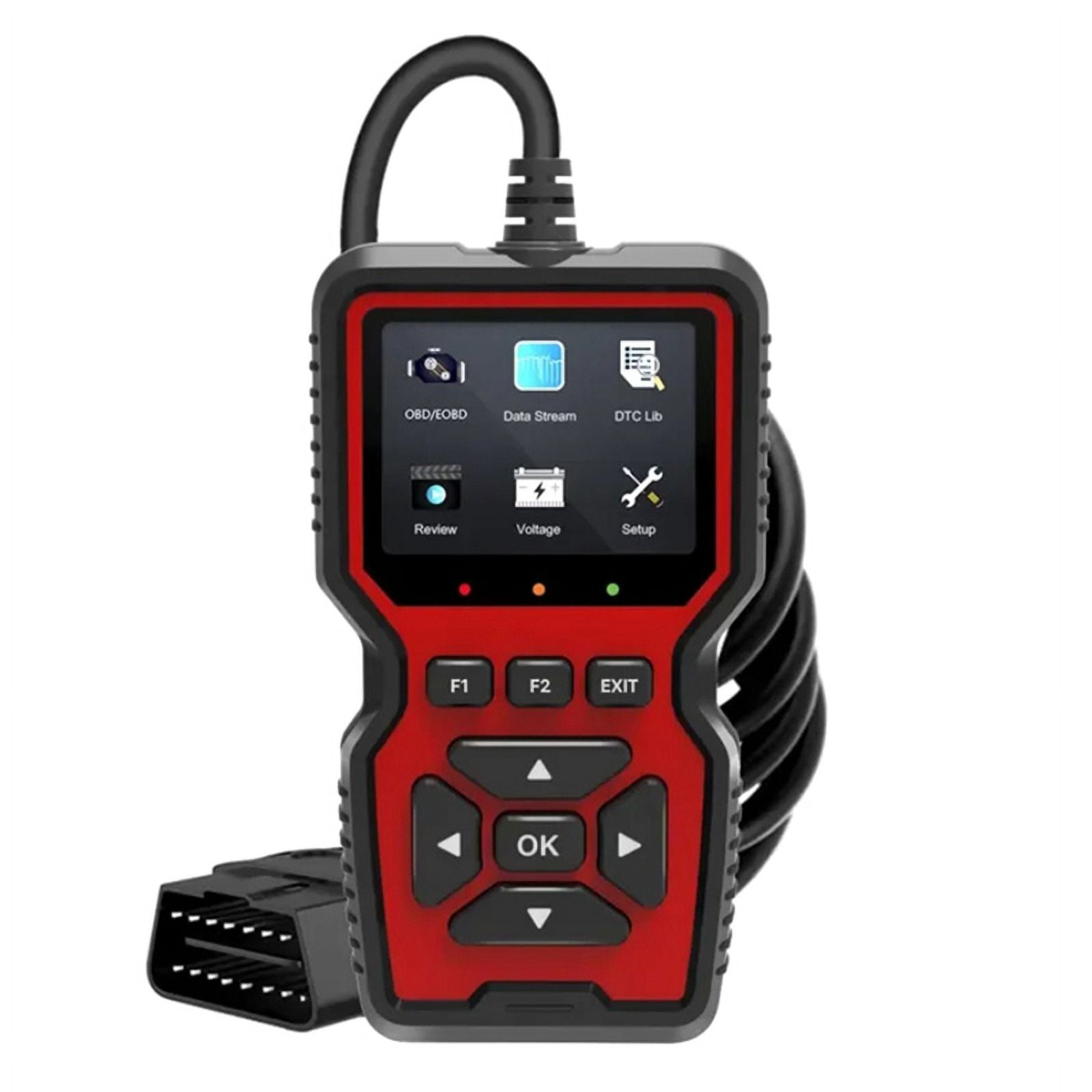 OBD2 Scanner Live Data Professional Mechanic Diagnostic Code Reader Tool For Check Engine Light