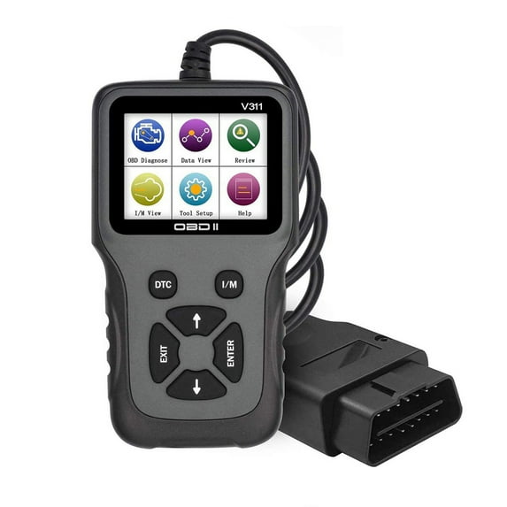 OBD2 Scanner, OBDII/EOBD Automotive OBD OBDII Code Reader Car Check Engine Light Diagnostic Scan tool