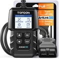 thumbnail image 1 of OBD2 Scanner TOPDON AL300 Car Diagnostic Code Reader All OBD2 Functions Check Engine Light Smog Check O2 Sensor Test, 1 of 8