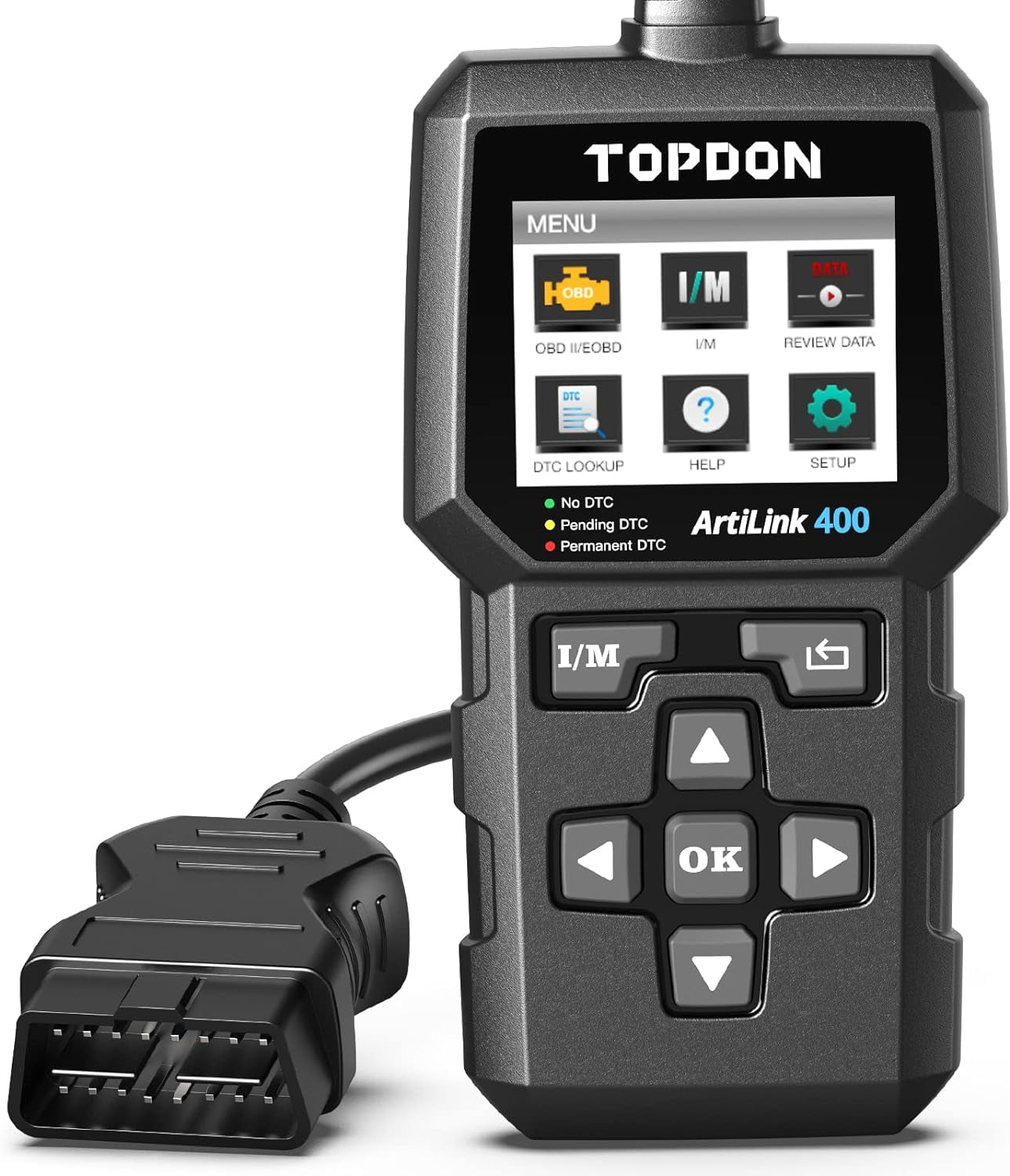 OBD2 Scanner TOPDON AL400 Car Diagnostic Code Reader Check Engine Light