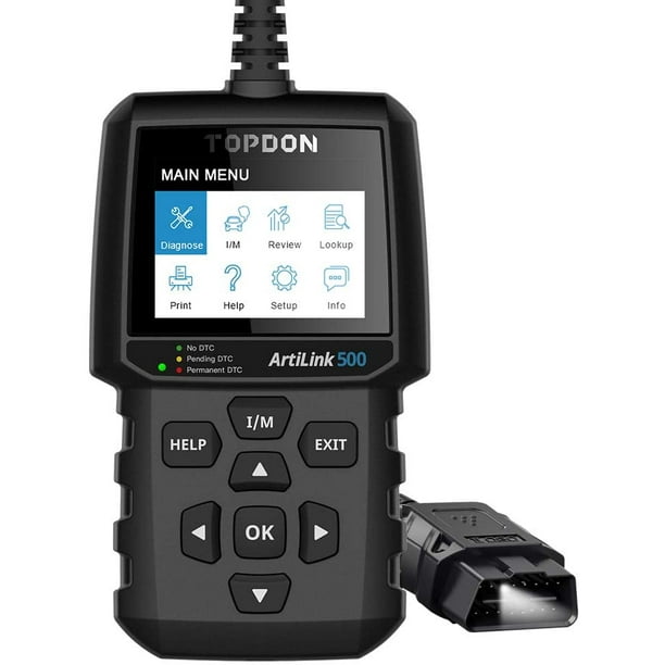 OBD2 Scanner TOPDON AL500 Car Diagnostic Scanner, Car Check Engine Light CAN Diagnostic Code