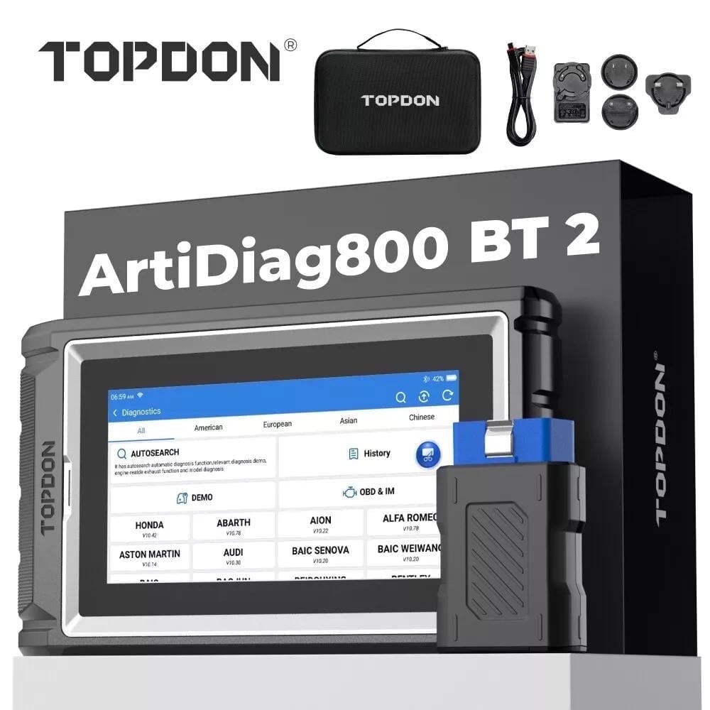 TOPDON Bluetooth OBD2 Scanner, ArtiDiag800BT, Vehicle Diagnostic