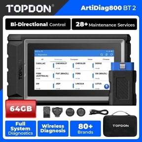 TOPDON AD800BT 2 Automotive Diagnostic Scanner, Bidirectional OBD2 Scanner with 28+ Services, CANFD/FCA AutoAuth, Lifetime Updates