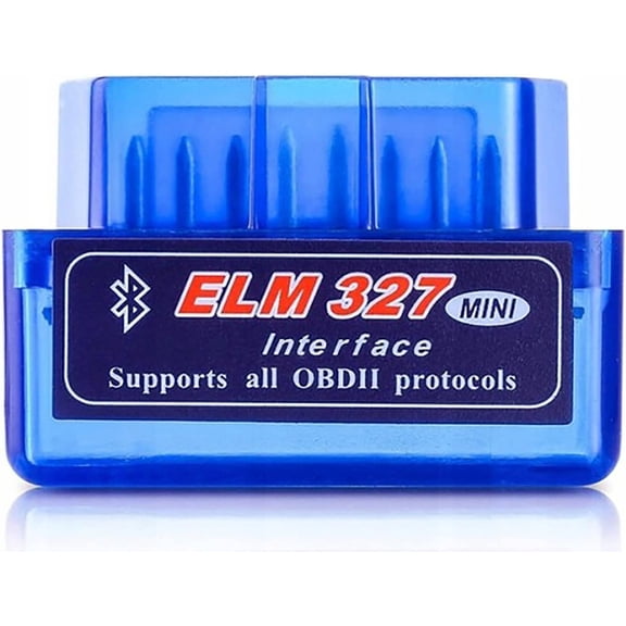 OBDII Car Auto Diagnostic Scanner, ELM327 Automotive Bluetooth Scan Tool and Code Reader, Professional Car Bluetooth Engine Fault Code Reader, Universal Car Accessories