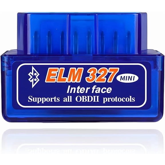 OBDII Car Auto Diagnostic Scanner, ELM327 Automotive Bluetooth Scan Tool and Code Reader, Professional Engine Fault Universal Accessories (1 PCS)