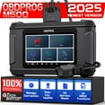 thumbnail image 1 of OBDPROG M500 Diagnostic Scan Tool with 5inch Touchscreen Full OBDII Functions Scanner Automotive Mileage Correction Cluster Calibration Tool Oil Reset Car  EOBD OBD Code Reader, 1 of 10