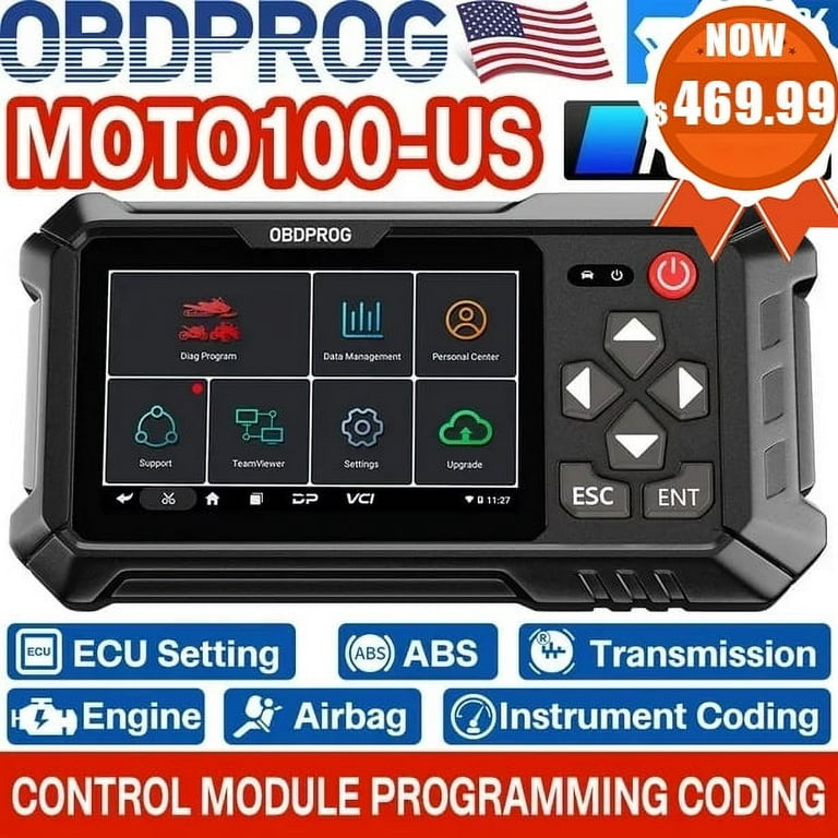 Motorcycle dash on your phone with OBD II reader 