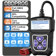 OBDPROG MT100 OBD2 الماسح الضوئي قارئ رمز السيارة EOBD الماسح الضوئي فحص السيارات أداة تشخيص المحرك