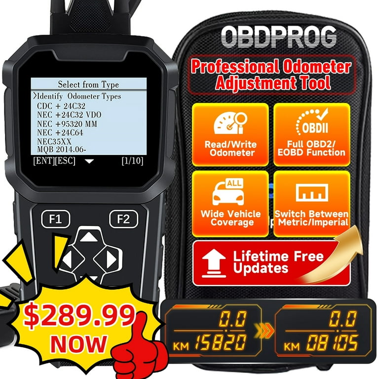 ᴵᵛᴼᴿᵞ ෆページ OBDPROG MT401 OBD2 Scanner, Odometer Adjustment Tool