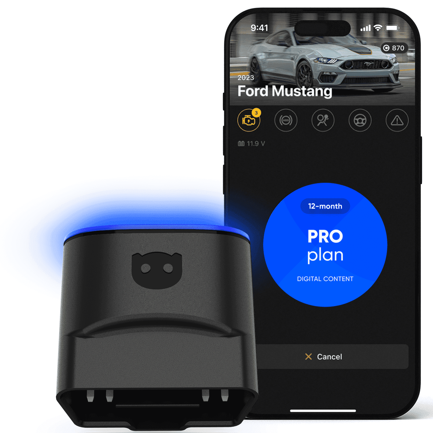 New! OBDeleven 3 PRO Plan Scan Tool, OBD2 Bluetooth Car Code