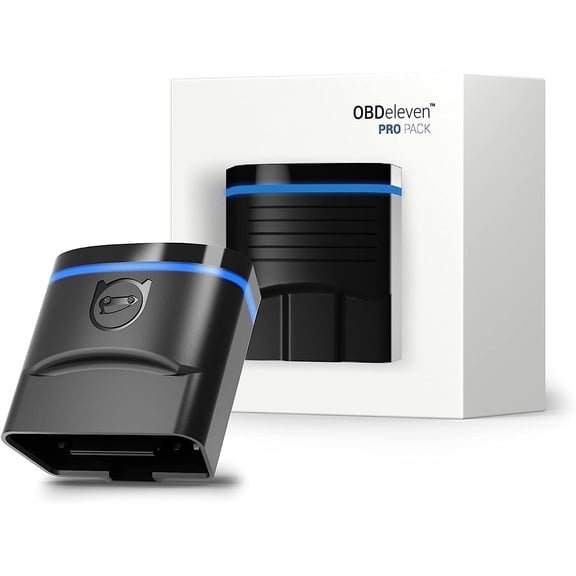 OBDeleven Pro Pack OBD2 Bluetooth Car Diagnostic Scanner, Check Engine Code Reader for iOS & Android
