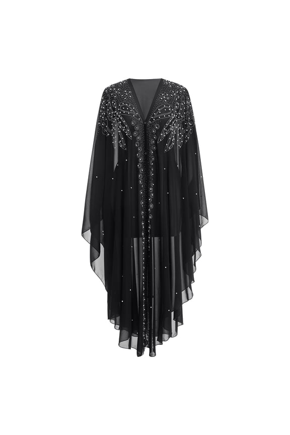 Muslim Dress for Women Kaftans Loose Maxi Dresses Embroidered Elegant Dubai Islamic One Size Dresses