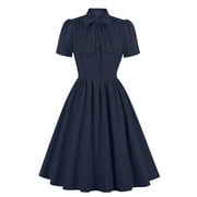cute 50's style dresses 1950s Vintage for Women 1950s outfits dress to impress Color:Wildflower Tie-Dye Lustrous Velvet Bridesmaid Dress Low Stretch