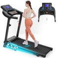 thumbnail image 1 of OBENSKY 2.5 HP Folding Treadmill with Incline for Home, Foldable Treadmill with 265 lbs, 1 of 8