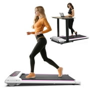 OBENSKY Walking Pad-Under Desk Treadmills for Home/Office Use-Compact Walking Treadmill with Remote Control, Portable Small Treadmill 265 lbs Capacity and LED Display