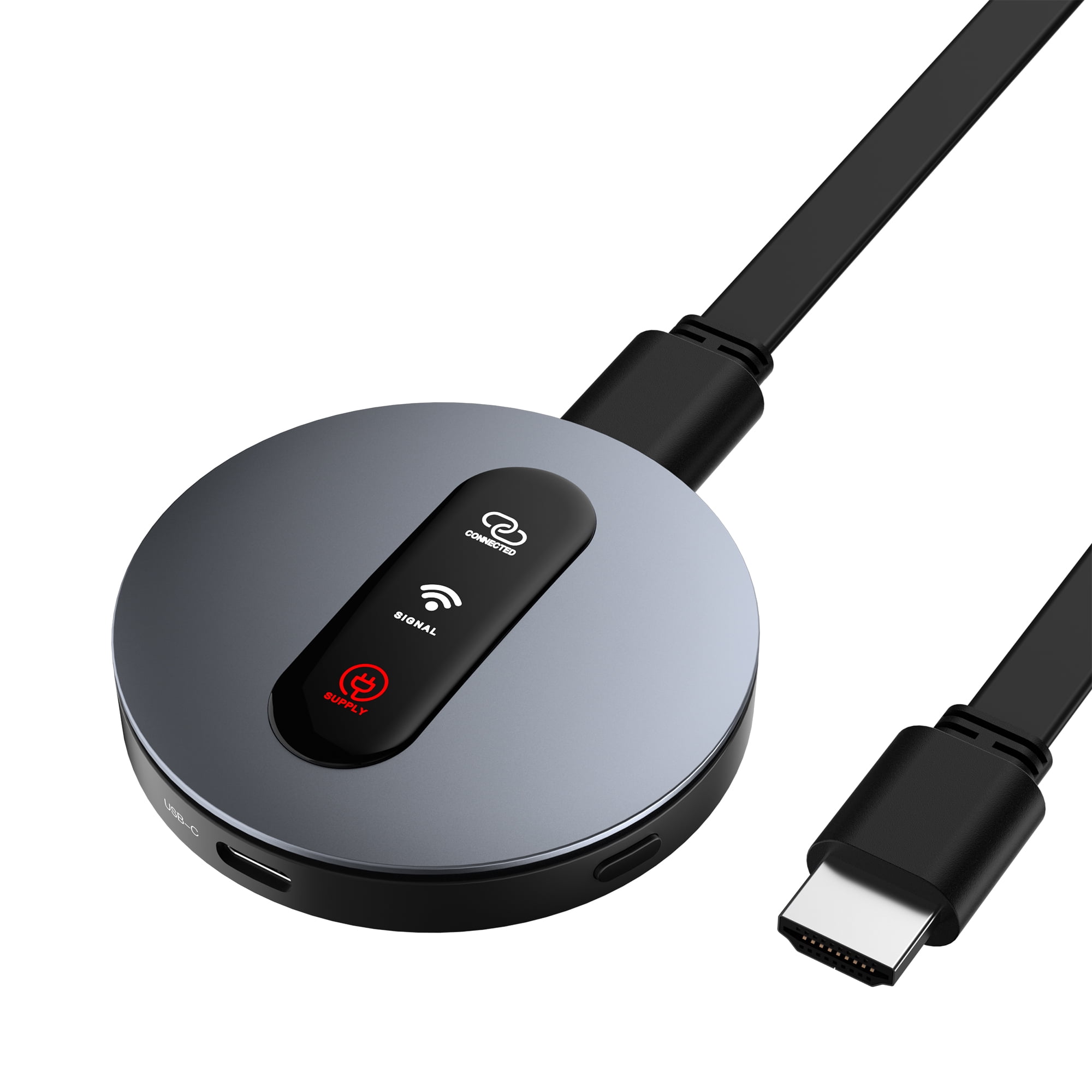 Plug Play Connector OBEST 1080P Wireless Screen Mirroring Dongle, 2.4GHz+5GHz WiFi HDMI ...