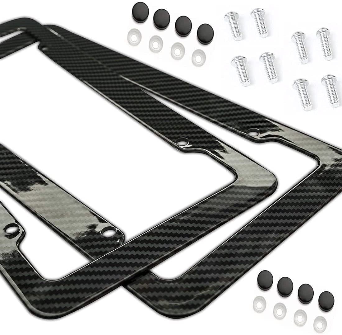 https://i5.walmartimages.com/seo/OBEY-YOUR-LUXURY-Carbon-Fiber-License-Plate-Frame-w-Glossy-Finish-Pack-2-Plastic-Front-Rear-Number-w-Fasteners-Screws-Automotive-Accessories_9a68dde5-4bb7-4278-ae8e-35d8e0a3031f.09f1fcb91047b8f9c698fa205ff8aaf7.jpeg