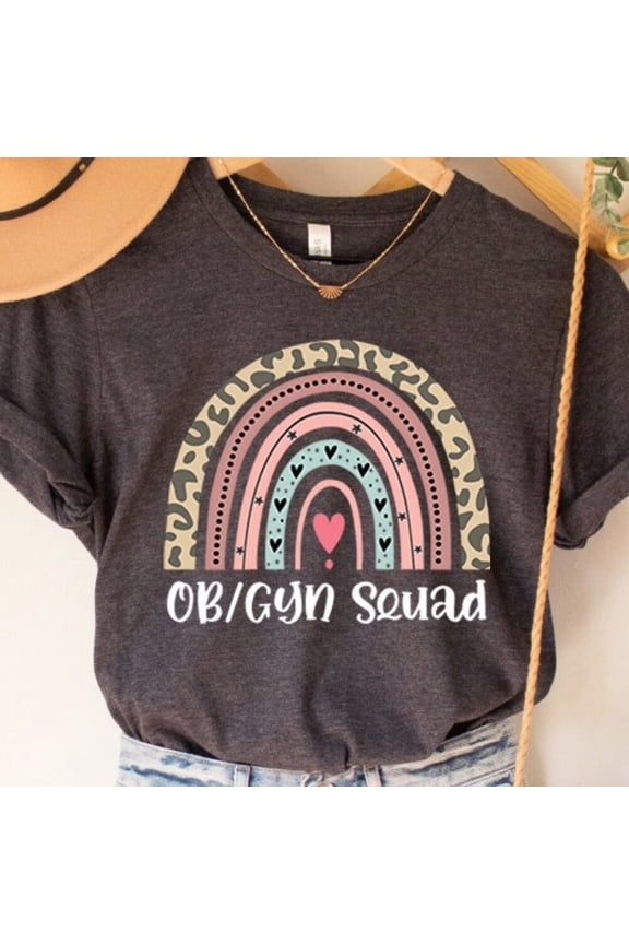 OBGYN Squad, Obgyn Shirt, Obgyn Gifts, Obgyn Nurse, Ob Gyn TShirt, Women's Health Care, Labor And Delivery Nurse, Mother Baby Nurse, NICU, Unisex T-Shirt