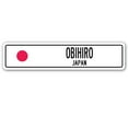 thumbnail image 1 of OBIHIRO JAPAN Street Sign Japanese flag city country road wall gift, 1 of 5