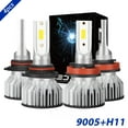 thumbnail image 1 of OBNDVU For Chevy Traverse 2009-2012 Combo 9005 High Beam + H11 Low Beam LED Headlight Bulbs Kit,4pcs led bulbs, 1 of 11