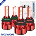 thumbnail image 1 of OBNDVU for Chevy Tahoe 1995-2006 LED Headlight High Low Beam Bulbs Kit 6000K White 4x, 1 of 9