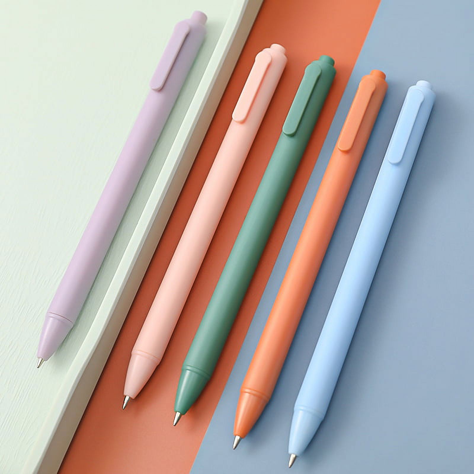 OBOSOE 20 Retractable Ballpoint Pen Refills For Gifts,Business,Office,0.5mm Black Ink,20 Replaceable Metal Refills - image 1 of 7