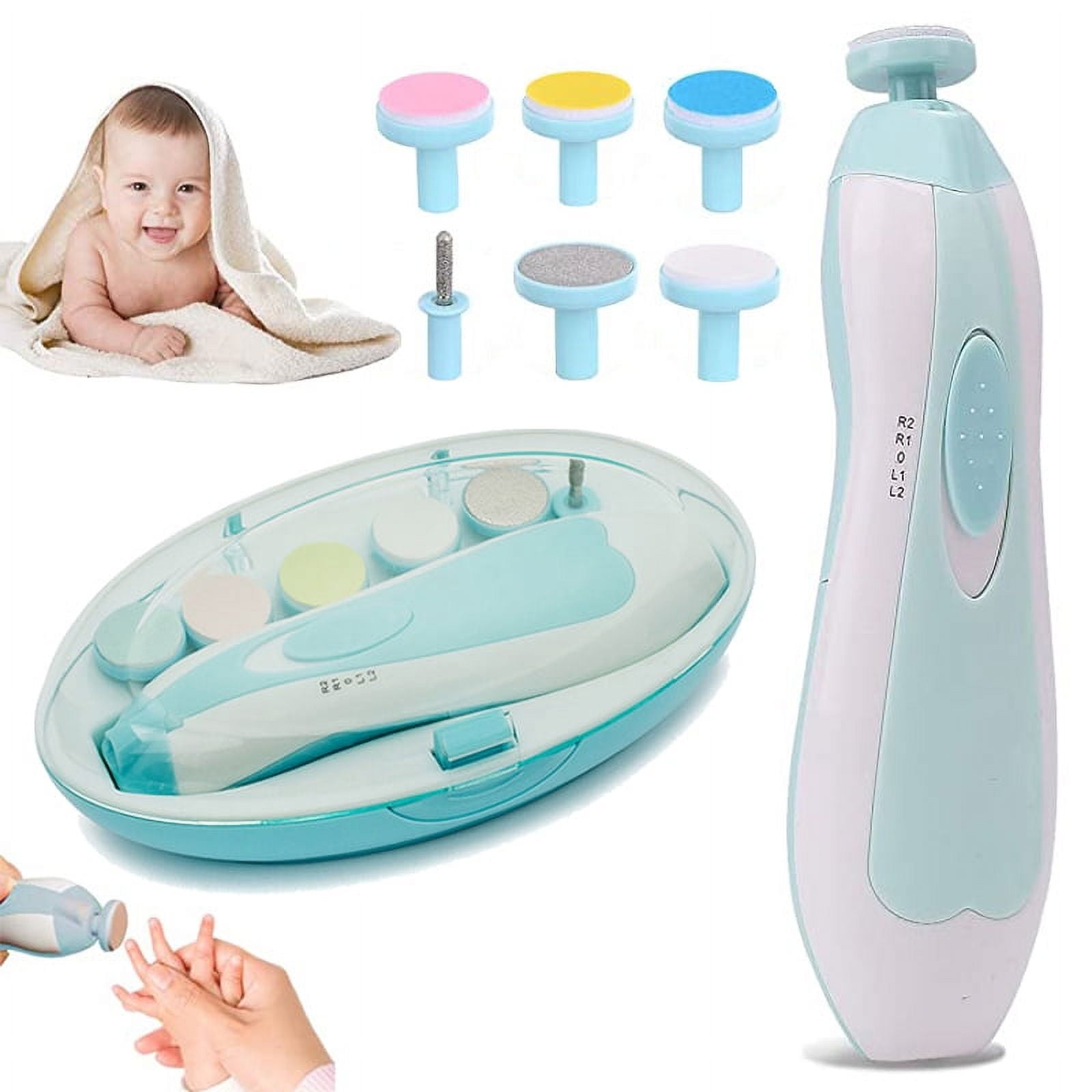 OBOSOE 6 in 1 Baby Nail Clippers Baby Electric Nail Designs Baby Nail File Kit Newborn Finger and Toenails Fit And Polish Infant Products 25b53c6e 9d36 4fbe a949 52eccd127db6.8b0022b319018543599ce79f99047252