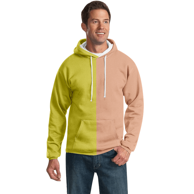 American apparel color block hoodie hot sale