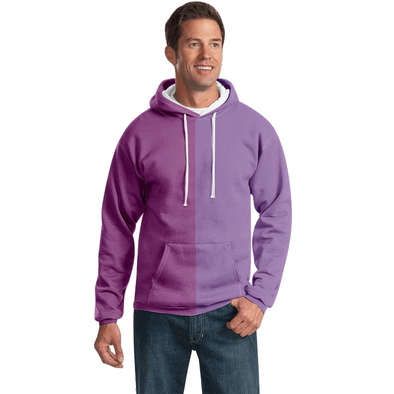 Contrast color shop unisex hoodie