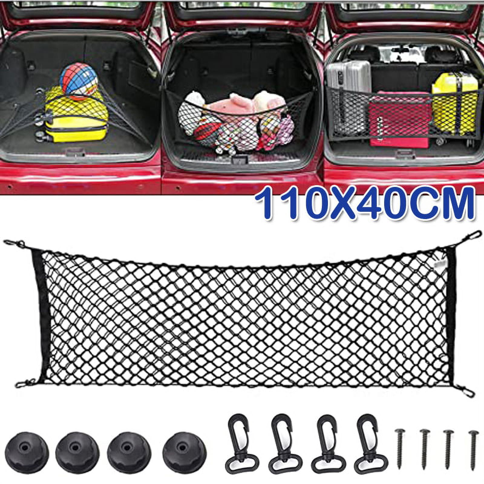 ZAROSO Car Boot Organiser with Large Mesh Pockets for More Storage Space