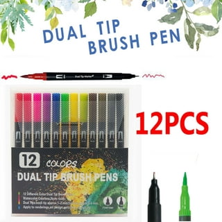 Ohuhu® 24 Skin-Tone Colors Alcohol-Based Brush-and-Chisel Dual-Tip Art  Marker Set
