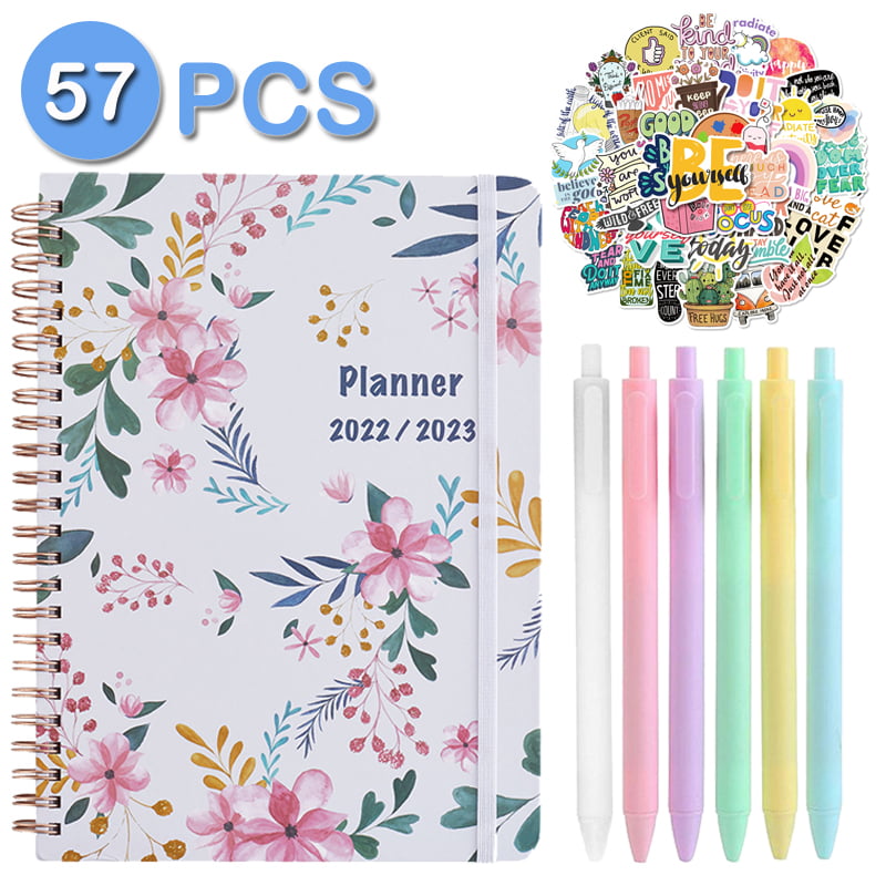 Decorative Scrapbooking Planner Stickers Set – Seasonal/Holiday Set of Fun,  Cute & Aesthetic Stickers for Adults I Inspirational Pack of 12 Sheets –