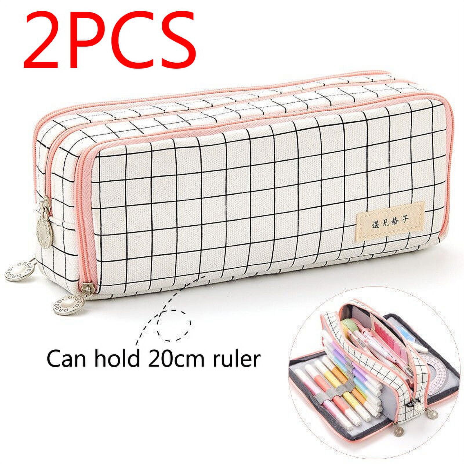 grid pencil case