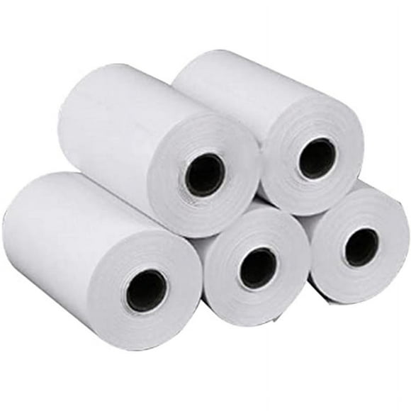 OBOSOE Thermal Print Photo Paper For Mini Pocket Photo Printer Cashier Paper 57x25mm 5 rolls