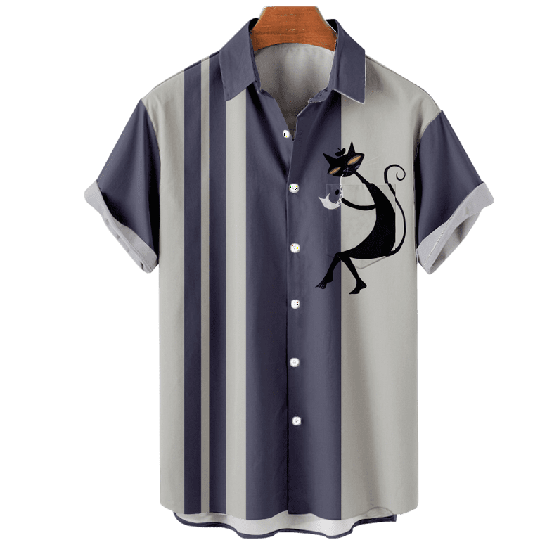 Funny short sleeve deals button down shirts