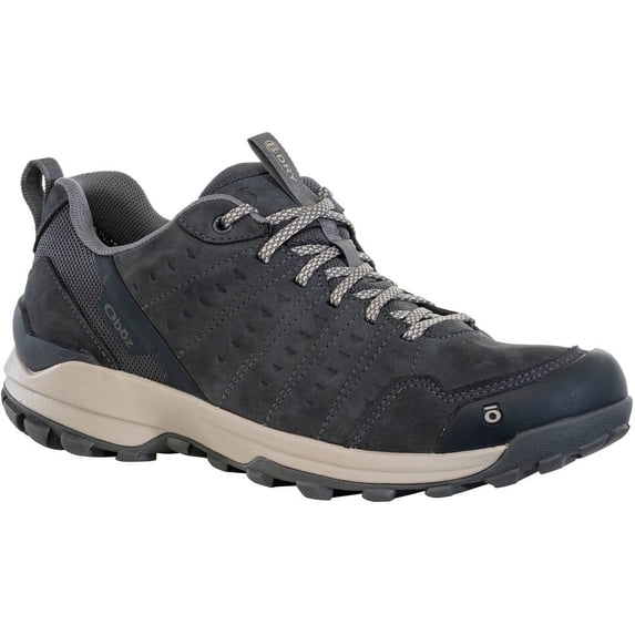 OBOZ Men's Sypes Low Leather Wateproof Lava Rock - 76101-LAVA ROCK