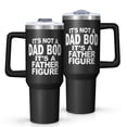 thumbnail image 1 of OBREWU Its Not a Dad Bod Its a Father Figure Tumbler with Handle and Lid,40oz Its Not a Dad Bod Its a Father Figure Double Wall Vacuum Insulated Tumbler, 1 of 7