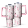 thumbnail image 1 of OBREWU Doodle Poodle Image Tumbler with Handle and Lid,Doodle Poodle Image 40oz Double Wall Vacuum Insulated Tumbler,Cups Gift for Women and Men, 1 of 7