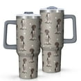 thumbnail image 1 of OBREWU German Shorthaired Pointer Tumbler with Handle and Lid,German Shorthaired Pointer 40oz Double Wall Vacuum Insulated Tumbler,Cups Gift for Women and Men, 1 of 7