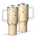 thumbnail image 1 of OBREWU Golden Retriever Tumbler with Handle and Lid,Golden Retriever 40oz Double Wall Vacuum Insulated Tumbler,Cups Gift for Women and Men, 1 of 7