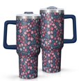 thumbnail image 1 of OBREWU Pioneer Flower Tumbler with Handle and Lid,40oz Pioneer Flower Double Wall Vacuum Insulated Tumbler,Pioneer Flower Cups Gift for Women and Men, 1 of 7